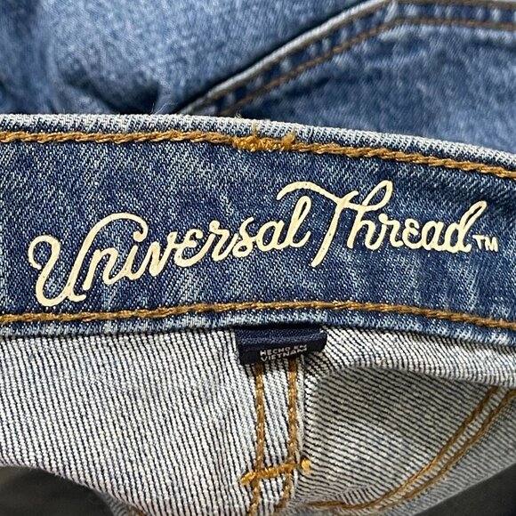 Universal Thread Women's Jeans Vintage Straight Distressed Size 12 - Picture 4 of 8
